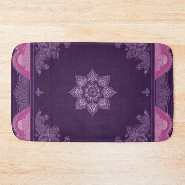 Item preview, RogerPattern - "Mystical Charm: Purple & Pink Bandana Print" designed and sold by RogerPattern.