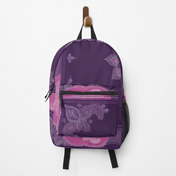 Item preview, RogerPattern - "Mystical Charm: Purple & Pink Bandana Print" designed and sold by RogerPattern.