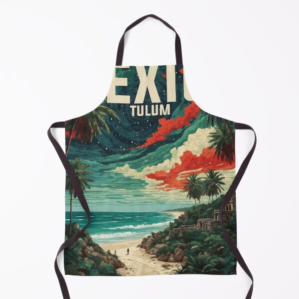 Item preview, Tulum Yucatan Mexico Vintage Travel Tourism designed and sold by TravelersGems.