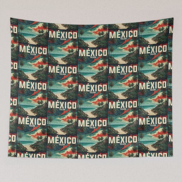 Item preview, Tulum Yucatan Mexico Vintage Travel Tourism designed and sold by TravelersGems.