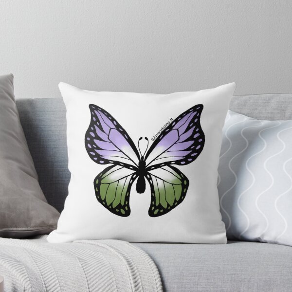 Item preview, Genderqueer Pride Butterfly designed and sold by Toki's Workshop.