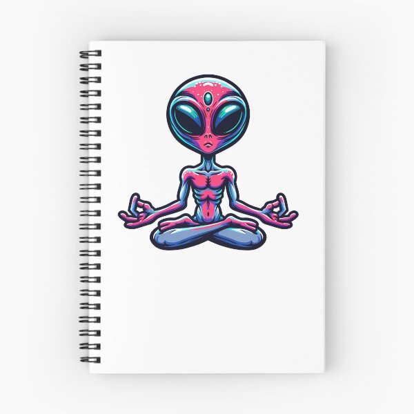 Item preview, Alien Yoga Meditation Pose designed and sold by KD Merch.
