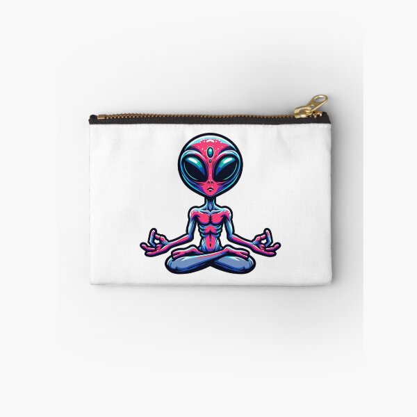 Item preview, Alien Yoga Meditation Pose designed and sold by KD Merch.
