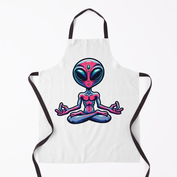 Item preview, Alien Yoga Meditation Pose designed and sold by KD Merch.