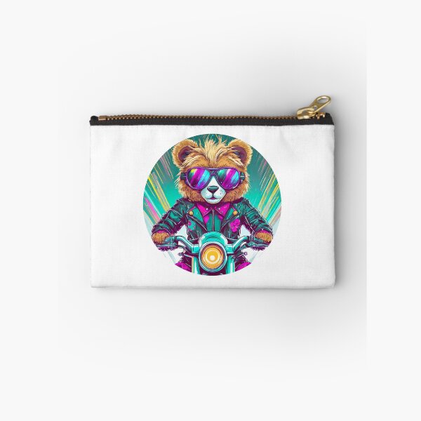 Item preview, cool Teddy Bear on a Motorcycle designed and sold by BADESIGNZZ.