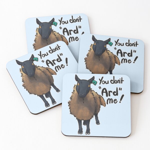 Item preview, You don’t “Ard” Sheep! (Black) designed and sold by Sparklepupfaeri.