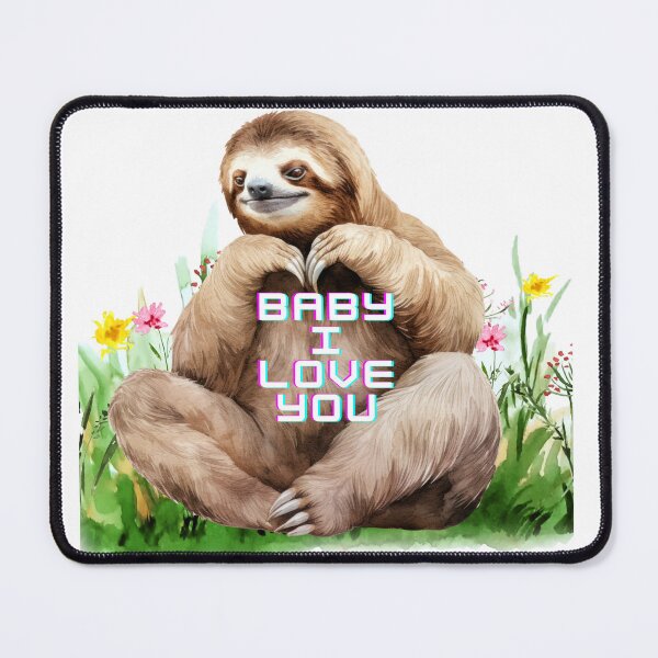 Item preview, Cute sloths, cute wildlife, natural beauty designed and sold by MissCirce1993.