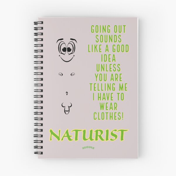 Item preview, Going out sounds good! Male Naturist designed and sold by NUDIMS.