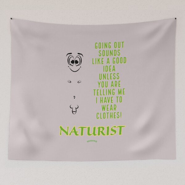Item preview, Going out sounds good! Male Naturist designed and sold by NUDIMS.