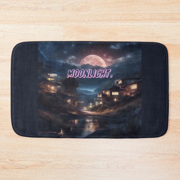 Item preview, Moon light night premium painting designed and sold by ProzixART.