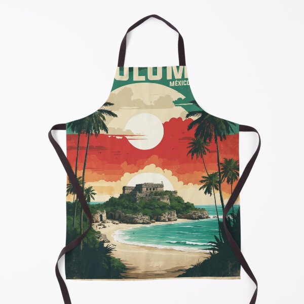 Item preview, Tulum Yucatan Mexico Vintage Travel Tourism designed and sold by TravelersGems.