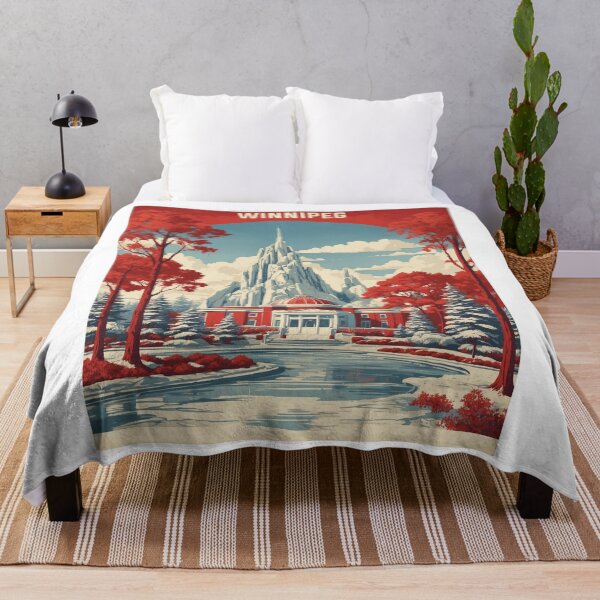 Item preview, Assiniboine Park Winnipeg Manitoba Canada Vintage Poster Tourism designed and sold by TravelersGems.