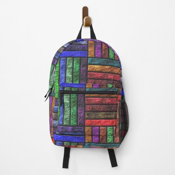 Item preview, 3D Rainbow Basket Weave Brick Texture Pattern designed and sold by TheRulerofEarth.