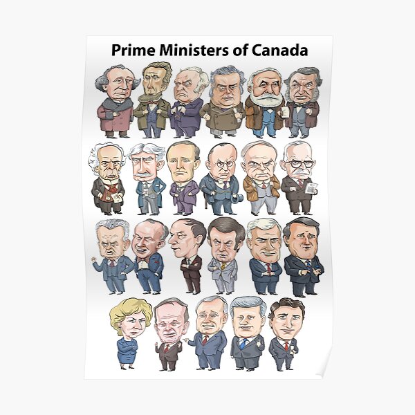 Prime Ministers of Canada Poster