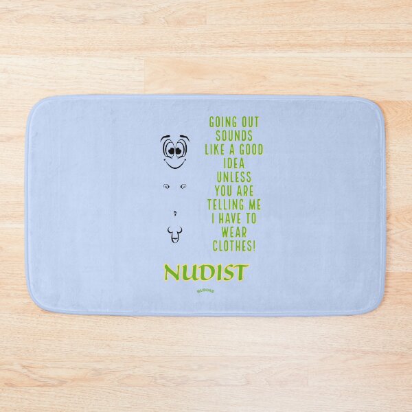 Item preview, Going out sounds good! Male Nudist designed and sold by NUDIMS.