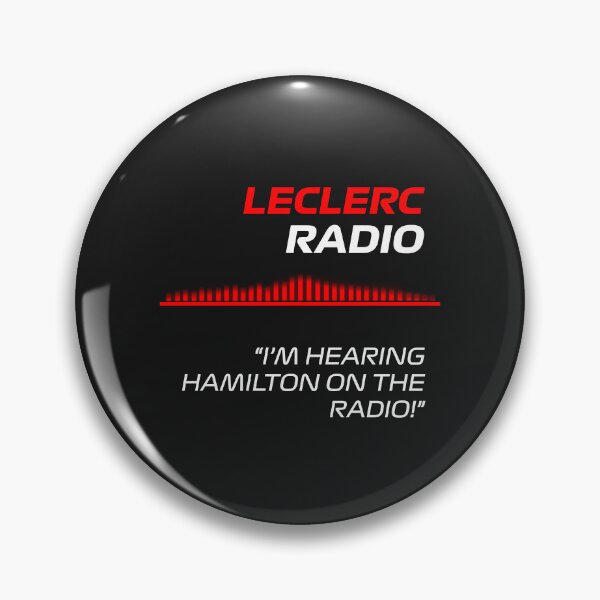 Item preview, I'm hearing Hamilton on the radio - Charles Leclerc F1 Radio designed and sold by F1PIT.