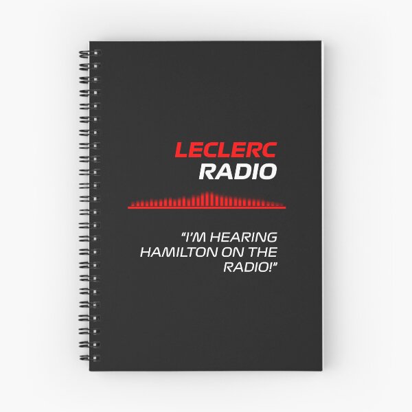Item preview, I'm hearing Hamilton on the radio - Charles Leclerc F1 Radio designed and sold by F1PIT.