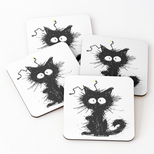 Item preview, Funny and Whimsical Cats designed and sold by Magnuna.