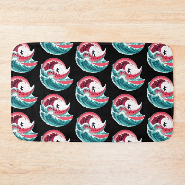 Item preview, Surfing Watermelon Wave designed and sold by Paula Helit.
