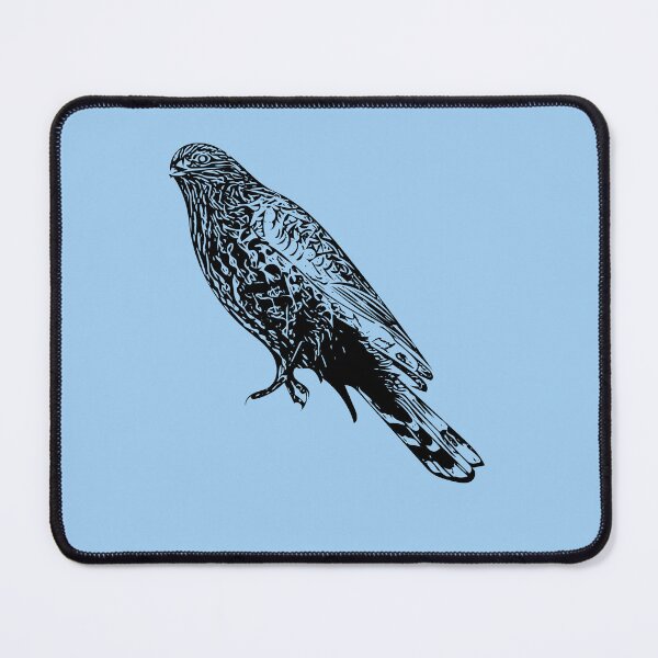 Item preview, Sharp Shinned Hawk Black Design  designed and sold by designsasstultd.