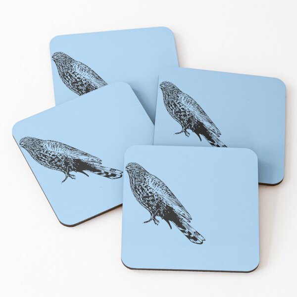 Item preview, Sharp Shinned Hawk Black Design  designed and sold by designsasstultd.