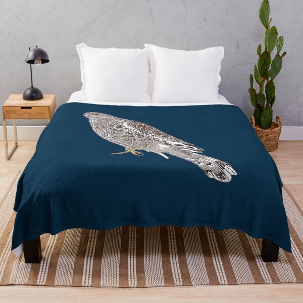 Item preview, Sharp Shinned Hawk White Alternate Design  designed and sold by designsasstultd.