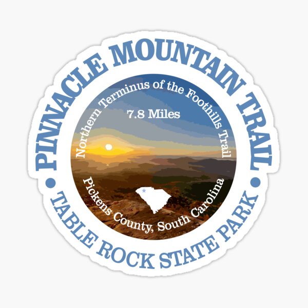 Item preview, Pinnacle Mountain Trail (rd) designed and sold by curranmorgan.