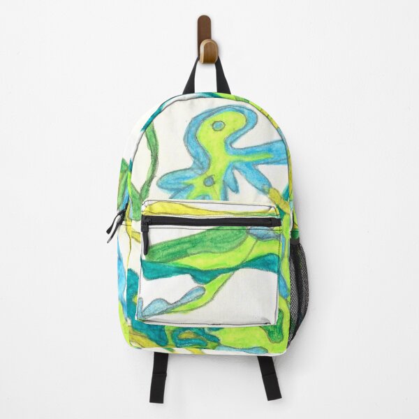 Item preview, greens blues designed and sold by Tereza Pilar Art.
