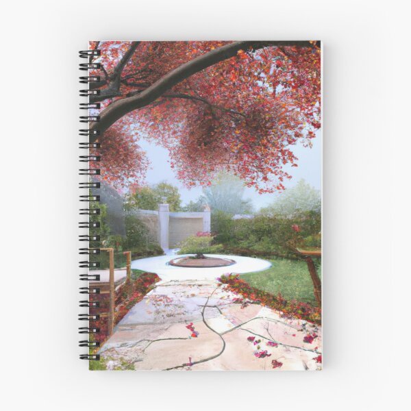 Item preview, Painting Autumn in Our Garden designed and sold by jackbermess.