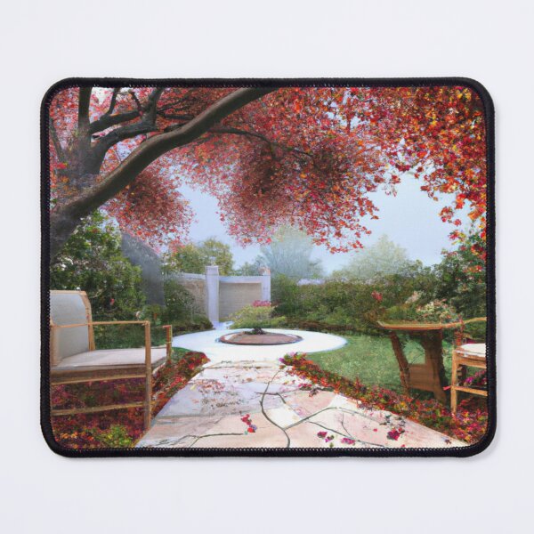 Item preview, Painting Autumn in Our Garden designed and sold by jackbermess.