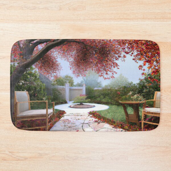 Item preview, Painting Autumn in Our Garden designed and sold by jackbermess.