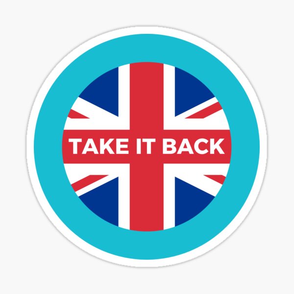Item preview, Take It Back Reform Party UK Badge with Union Jack designed and sold by whatiswoke.