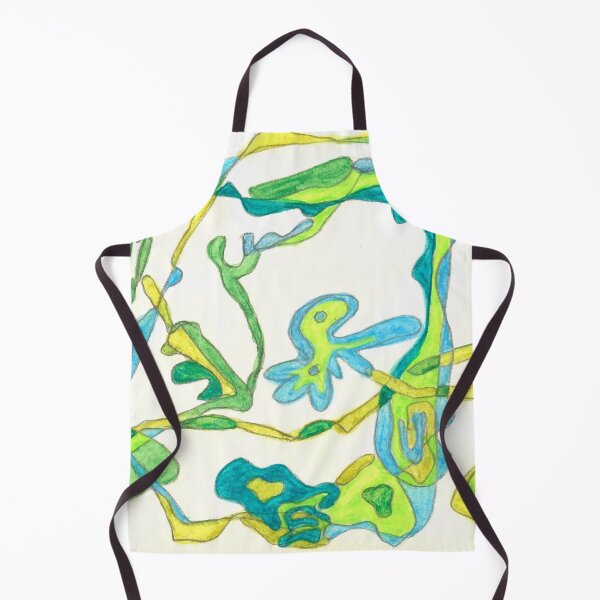Item preview, greens blues designed and sold by Tereza Pilar Art.