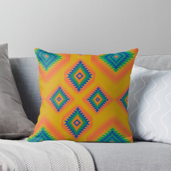Item preview, Southwestern Navajo pattern triangle diamond motifs for textiles designed and sold by ploen kongsuwan.