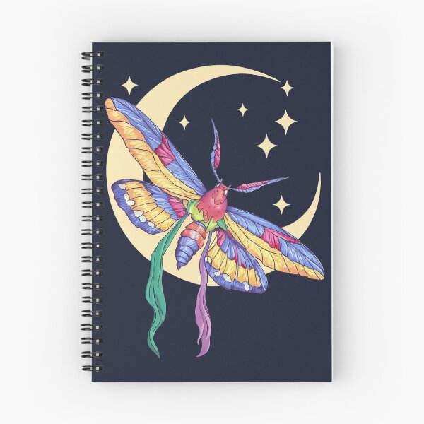 Item preview, Moon moth in a starry scenery designed and sold by Tajdi.