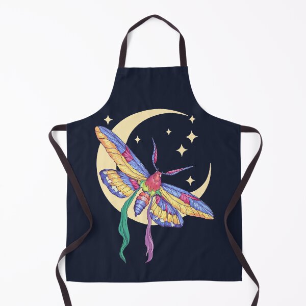 Item preview, Moon moth in a starry scenery designed and sold by Tajdi.