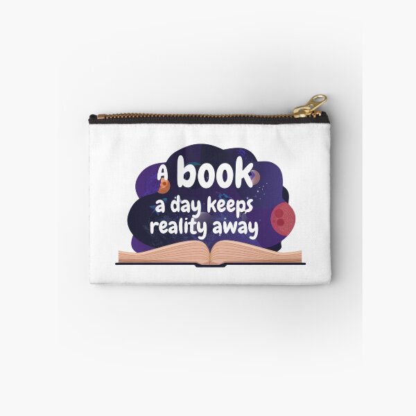 Item preview, A book a day keeps reality away designed and sold by Palmyr.