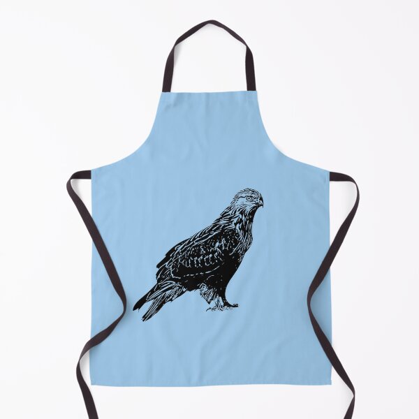 Item preview, Rough Legged Hawk Black Design designed and sold by designsasstultd.