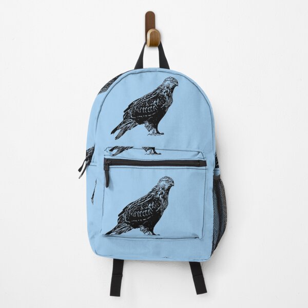 Item preview, Rough Legged Hawk Black Design  designed and sold by designsasstultd.