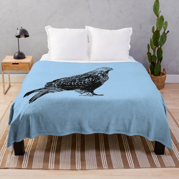 Item preview, Rough Legged Hawk Black Design designed and sold by designsasstultd.