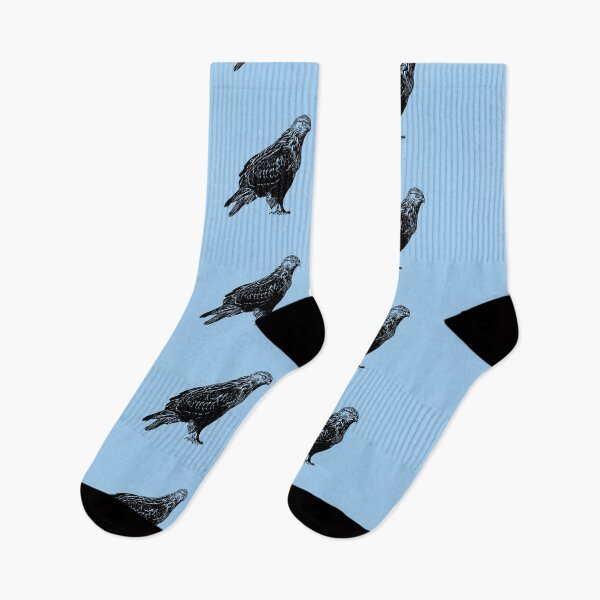 Item preview, Rough Legged Hawk Black Design  designed and sold by designsasstultd.