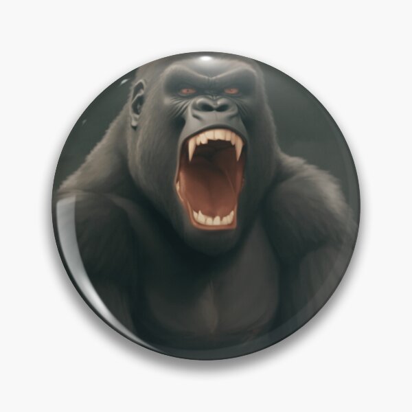 Item preview, Roaring Gorilla - Angry Gorilla Print designed and sold by TGAL2.