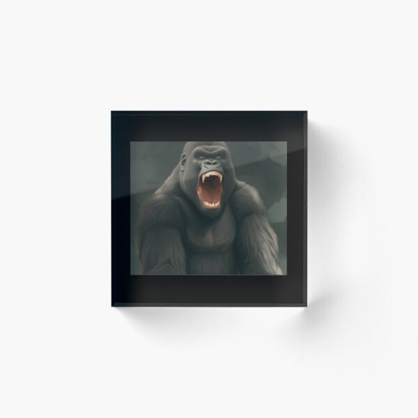 Artikelvorschau, Brüllender Gorilla - Wütender Gorilla-Druck entworfen und verkauft von TGAL2.