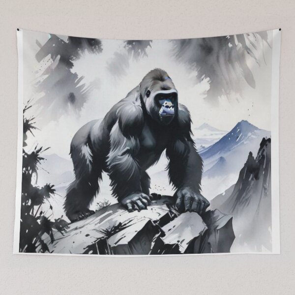 Item preview, Gorilla designed and sold by Shazzi shop.