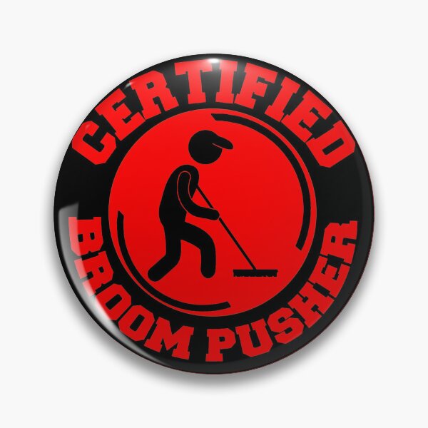 Item preview, Broom Pusher Certified Red Black designed and sold by aylameridian.
