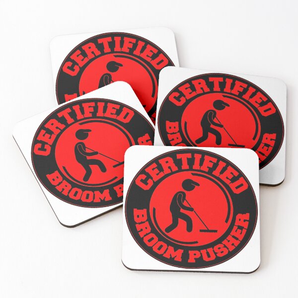 Item preview, Broom Pusher Certified Red Black designed and sold by aylameridian.