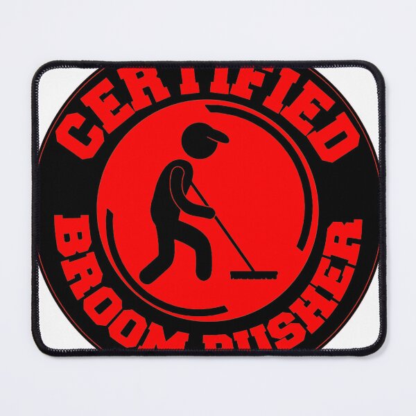 Item preview, Broom Pusher Certified Red Black designed and sold by aylameridian.
