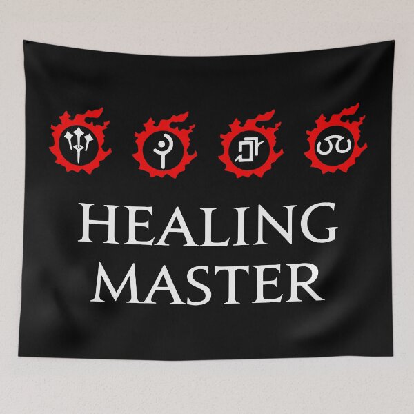 Item preview, Healing Master - For Warriors of Light & Darkness designed and sold by xadrawing.