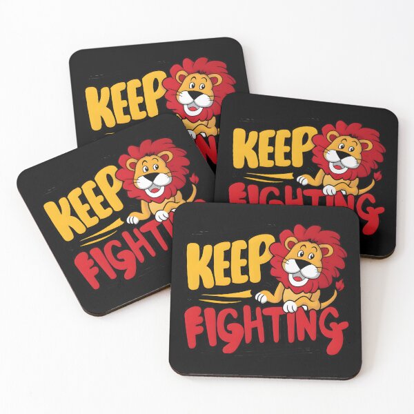 Item preview, Keep Fighting, The Lion's resolution. designed and sold by ThreadLore.