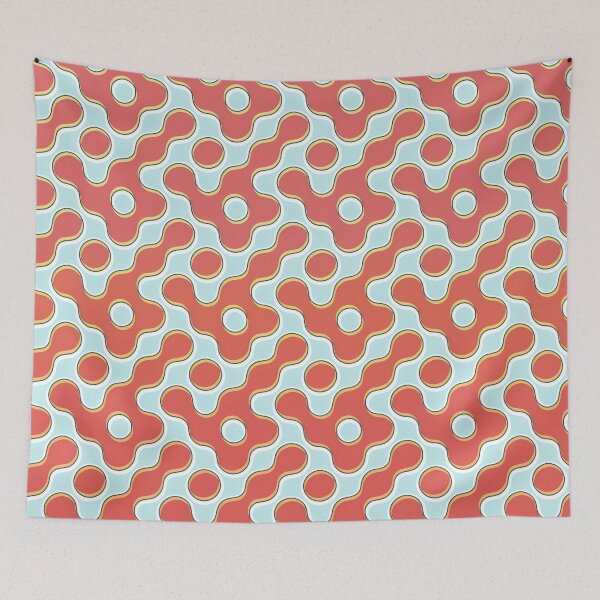 Item preview, Groovy 80 Pattern Retro 3d effect. designed and sold by Grygiel23.
